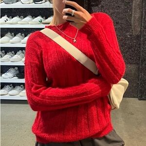 NWT Paloma Wool Campi Sweater in Red